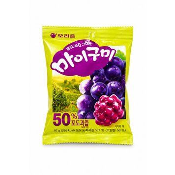 Желейні цукерки &ldquo;My gummy&rdquo; зі смаком винограду, 97 г 39619 фото
