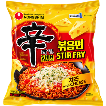 Рамьон Shin Ramyun Stir Fry з сиром, 136 г 68741 фото