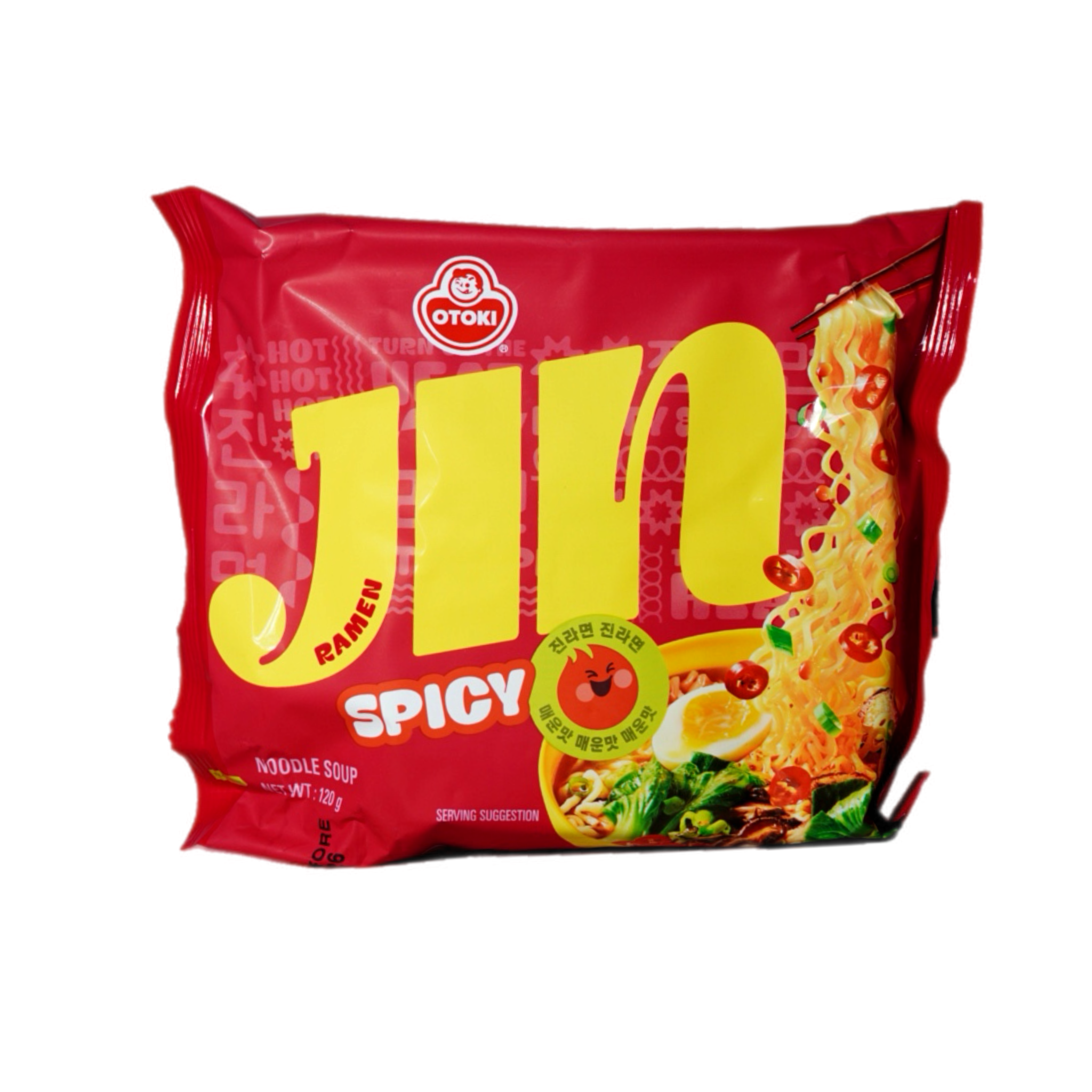 Джин Рамьон Хот, (нова упаковка) Otoki, 120 г