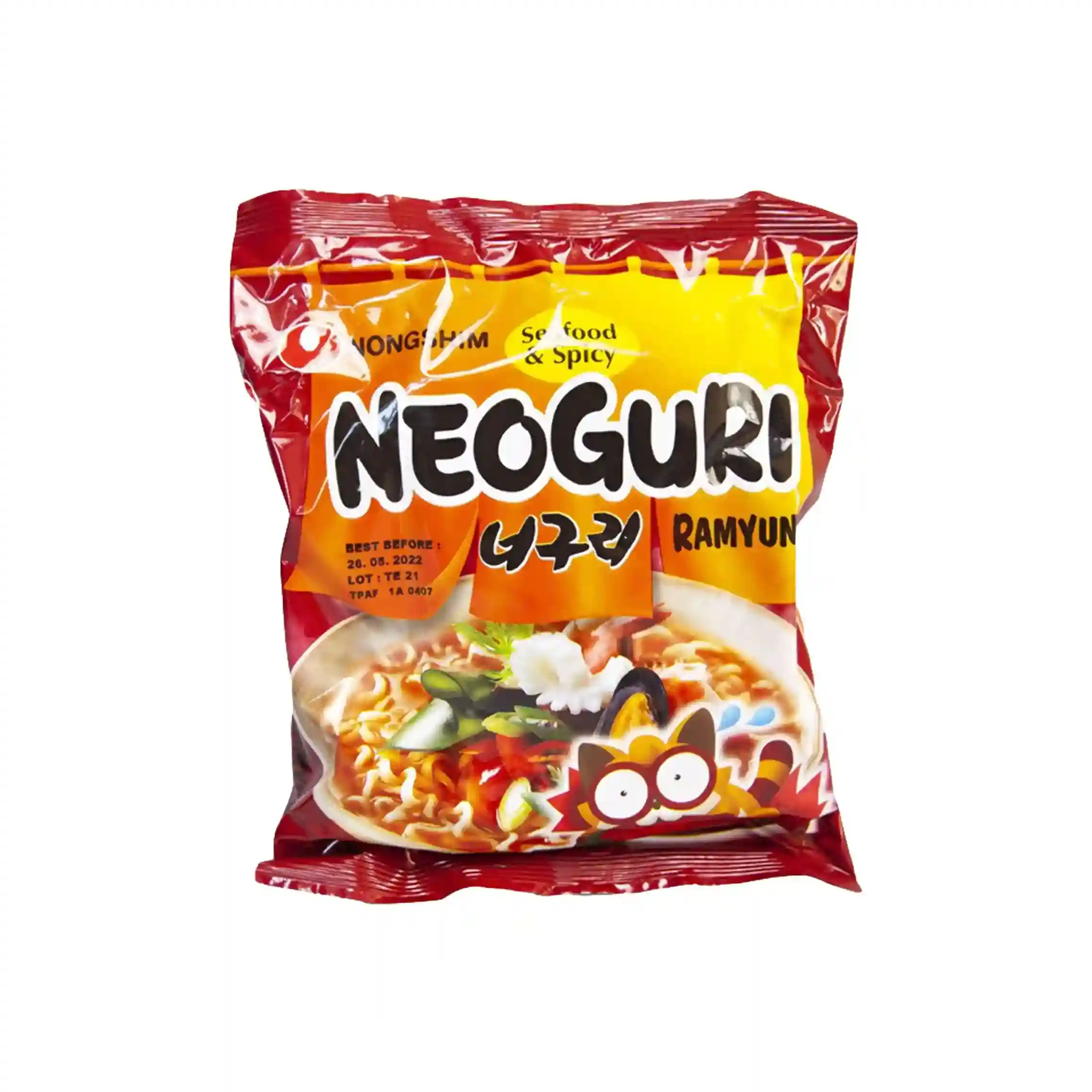 Ногурі Рамьон Хот, Nongshim 120 г