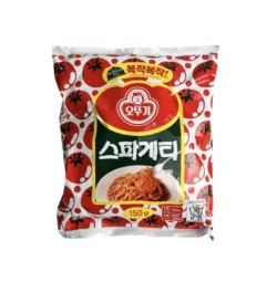 Пакет Рамьон Джин Спагетті Ottogi 150 г – корейська локшина в соусі спагетті