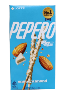 Пеперо білий шоколад з мигдалем, 32 г