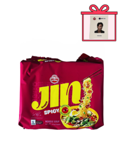 Джин рамьон гострий (мультипак з наліпкою Джина), 5 уп