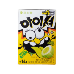 Цукерки-кислинки зі смаком зеленого яблука, 42 г