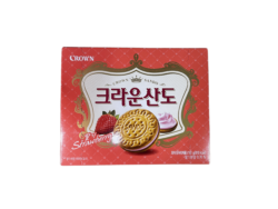 Печиво з полуничною начинкою Sando, 161 г