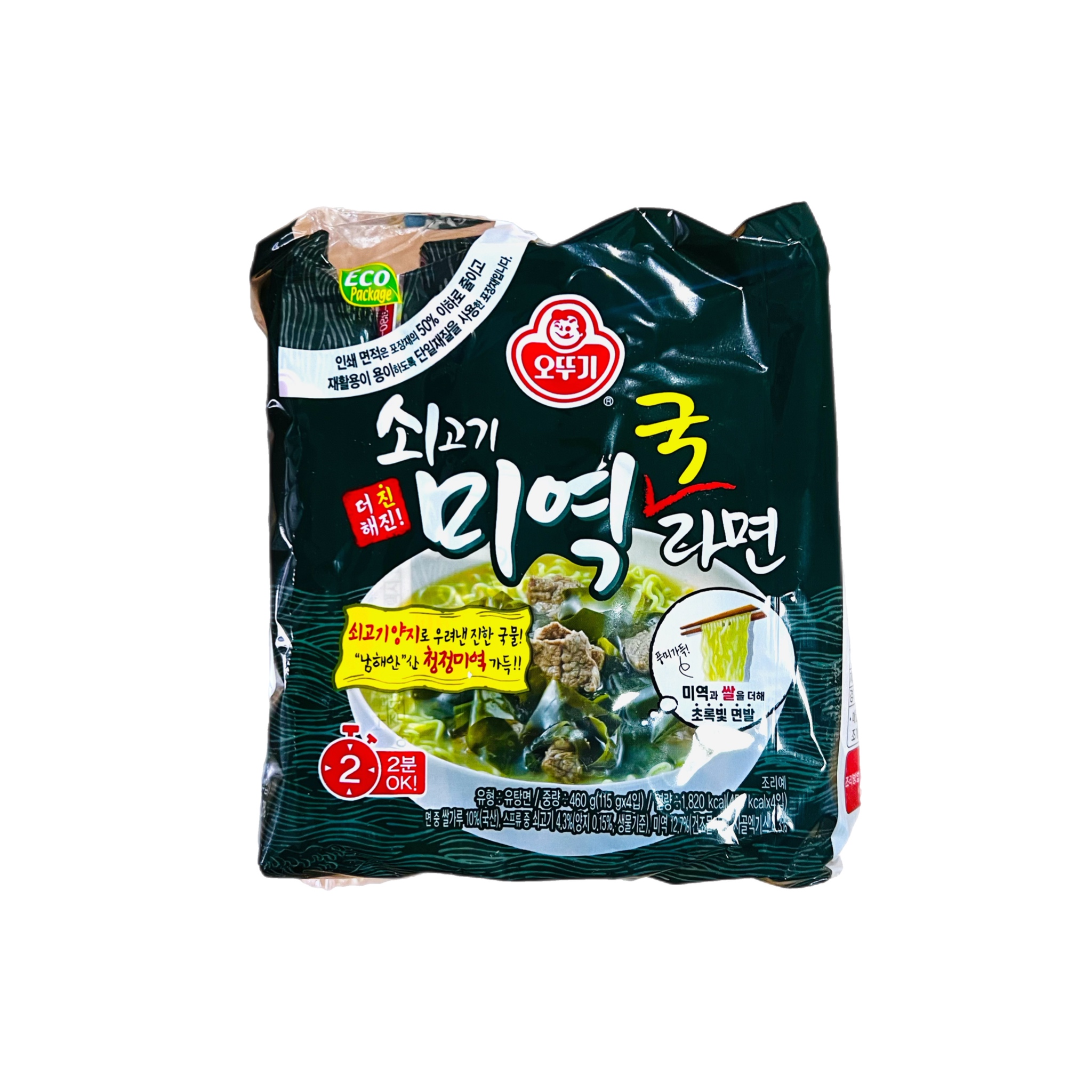 Мійок кук Рамьон, Ottogi (мультипак ) 4 уп