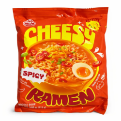 Рамьон зі смаком сиру гострий, 111 г